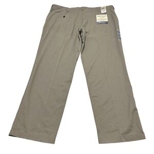 Dockers Easy Khaki Pants Men 42x32 Tan‎ All Motion Comfort Waistband Performance